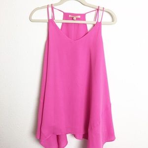 GIBSON LATIMER HOT PINK TANK MEDIUM NWT STRAPS A1